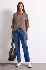 Street One blouse lange mouw
