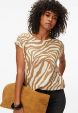 Vero Moda top korte mouw
