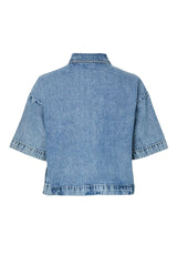 Pieces blouse korte mouw