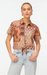 Vero Moda blouse korte mouw