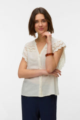 Vero Moda blouse korte mouw