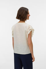 Vero Moda blouse korte mouw