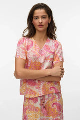 Vero Moda top korte mouw