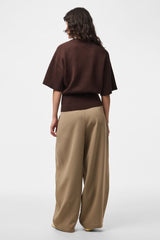 Pieces top korte mouw