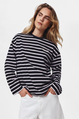 Pieces top lange mouw