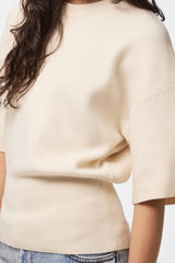 Pieces top korte mouw