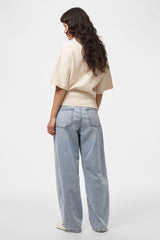 Pieces top korte mouw