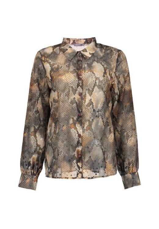 Geisha blouse lange mouw