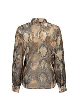 Geisha blouse lange mouw