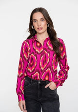 Geisha blouse lange mouw