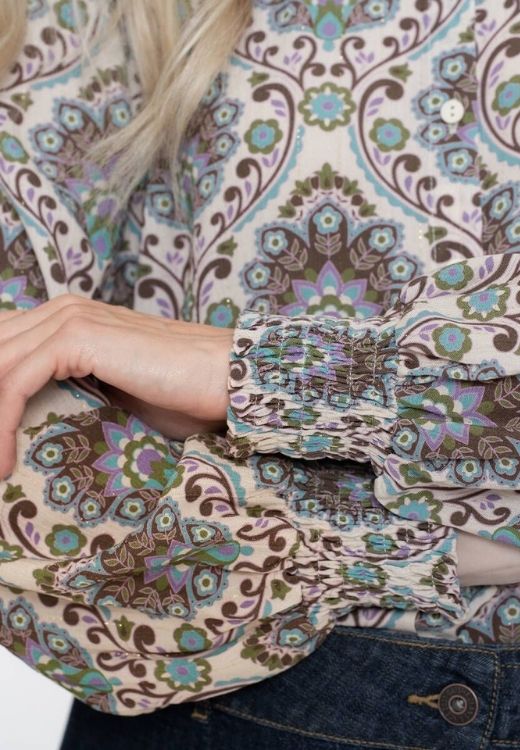 Geisha blouse lange mouw