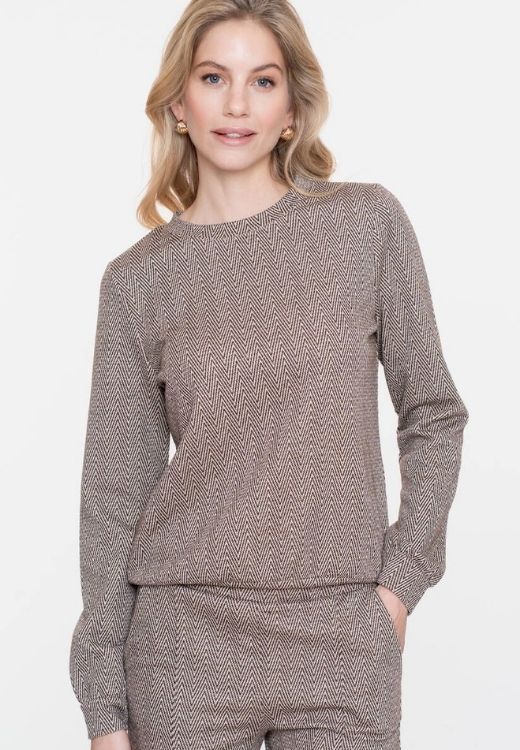 Geisha top lange mouw