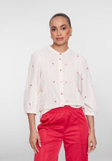 Geisha blouse lange mouw