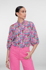 Geisha blouse lange mouw
