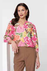 Geisha blouse lange mouw