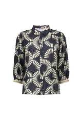 Geisha blouse lange mouw