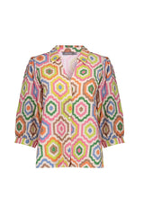 Geisha blouse lange mouw