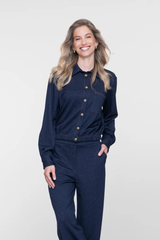 Geisha blouse lange mouw