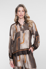 Geisha blouse lange mouw