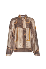 Geisha blouse lange mouw
