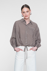 Geisha blouse lange mouw
