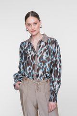 Geisha blouse lange mouw