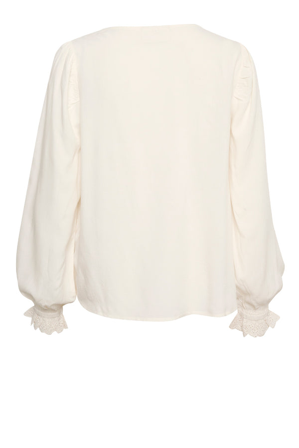 CREAM blouse lange mouw - Solange Fashion