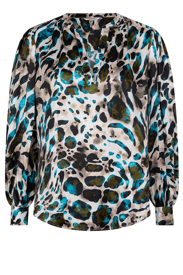 ESQUALO blouse lange mouw - Solange Fashion