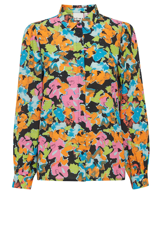 ICHI blouse lange mouw - Solange Fashion