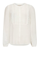 FREEQUENT blouse lange mouw - Solange Fashion