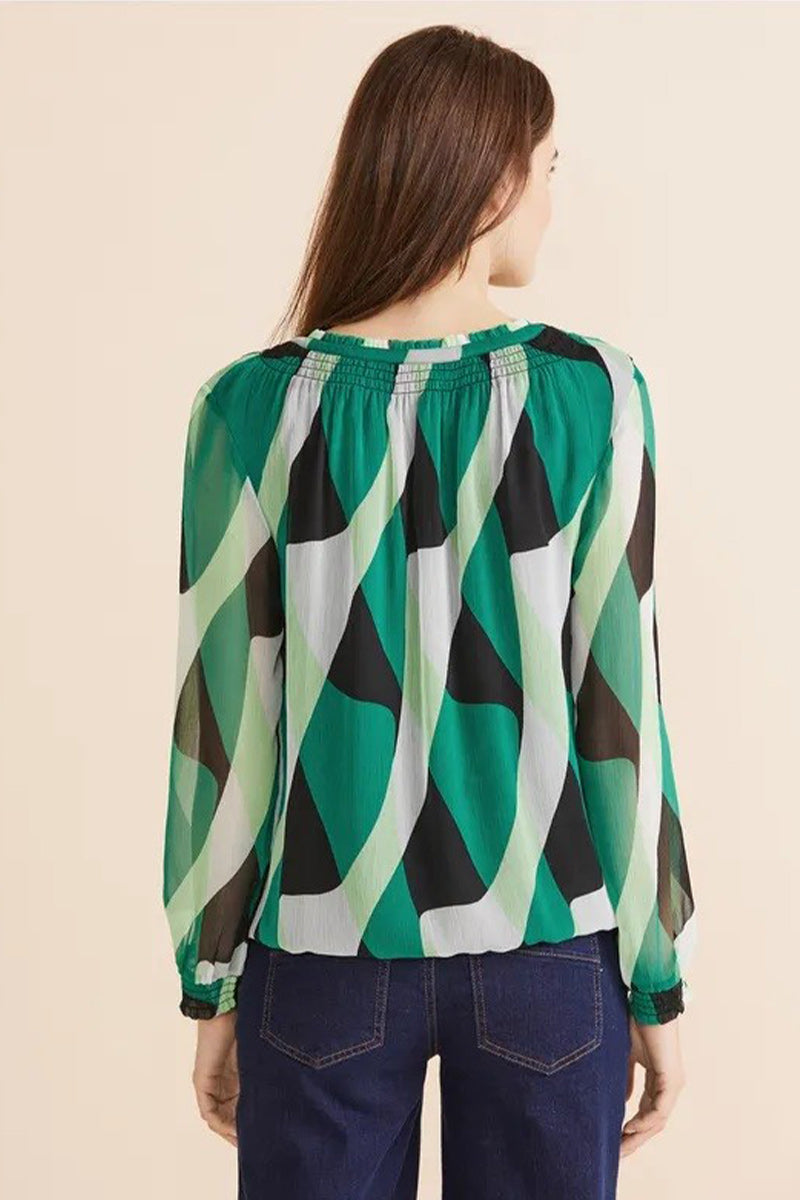 Street One blouse lange mouw - Solange Fashion