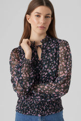 Vero Moda blouse lange mouw - Solange Fashion