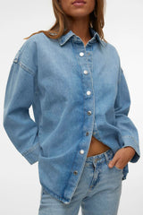 Vero Moda blouse lange mouw - Solange Fashion